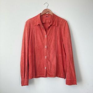 Suede Rose Shirt